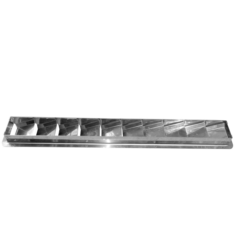 KRATKA WENTYLACYJNA 525x76x31 S/S A4, 10 VENT — zdjęcie 2