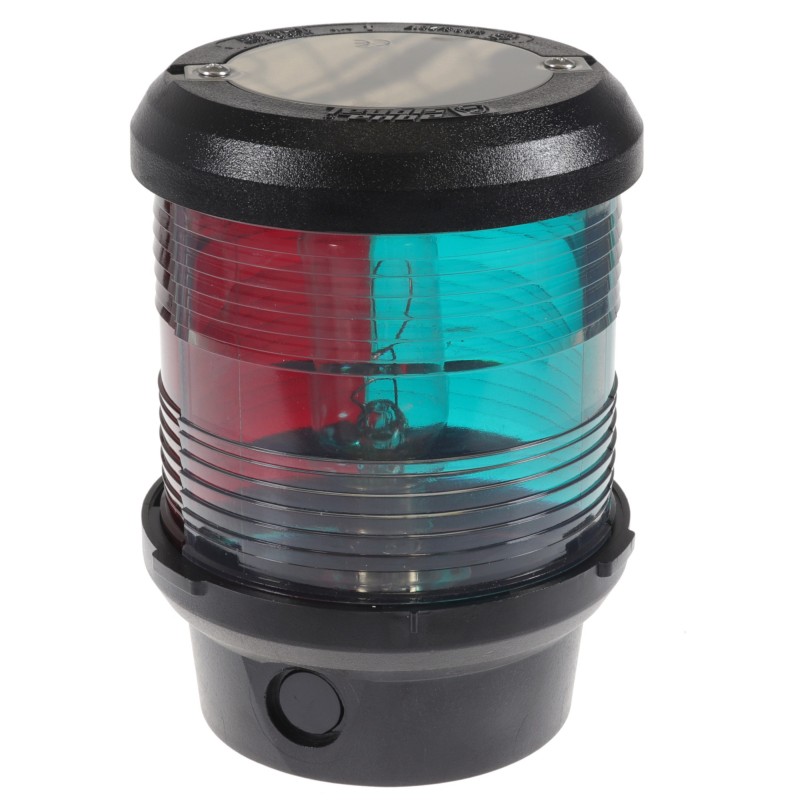 Lampa nawigacyjna S40 trójsektorowa - 12V obudowa czarna