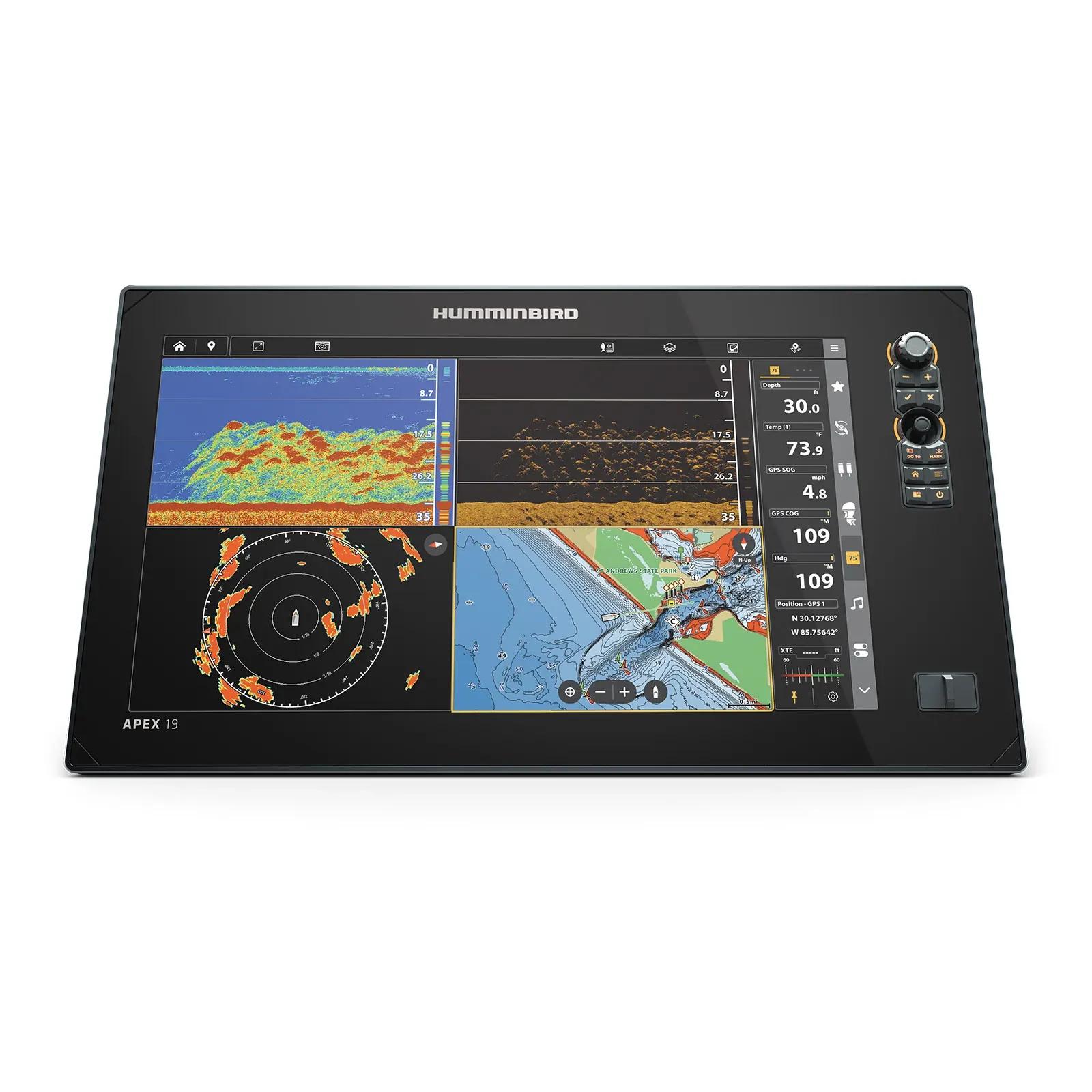 Echosonda Humminbird APEX 19 MSI+ CHARTPLOTTER — zdjęcie 5