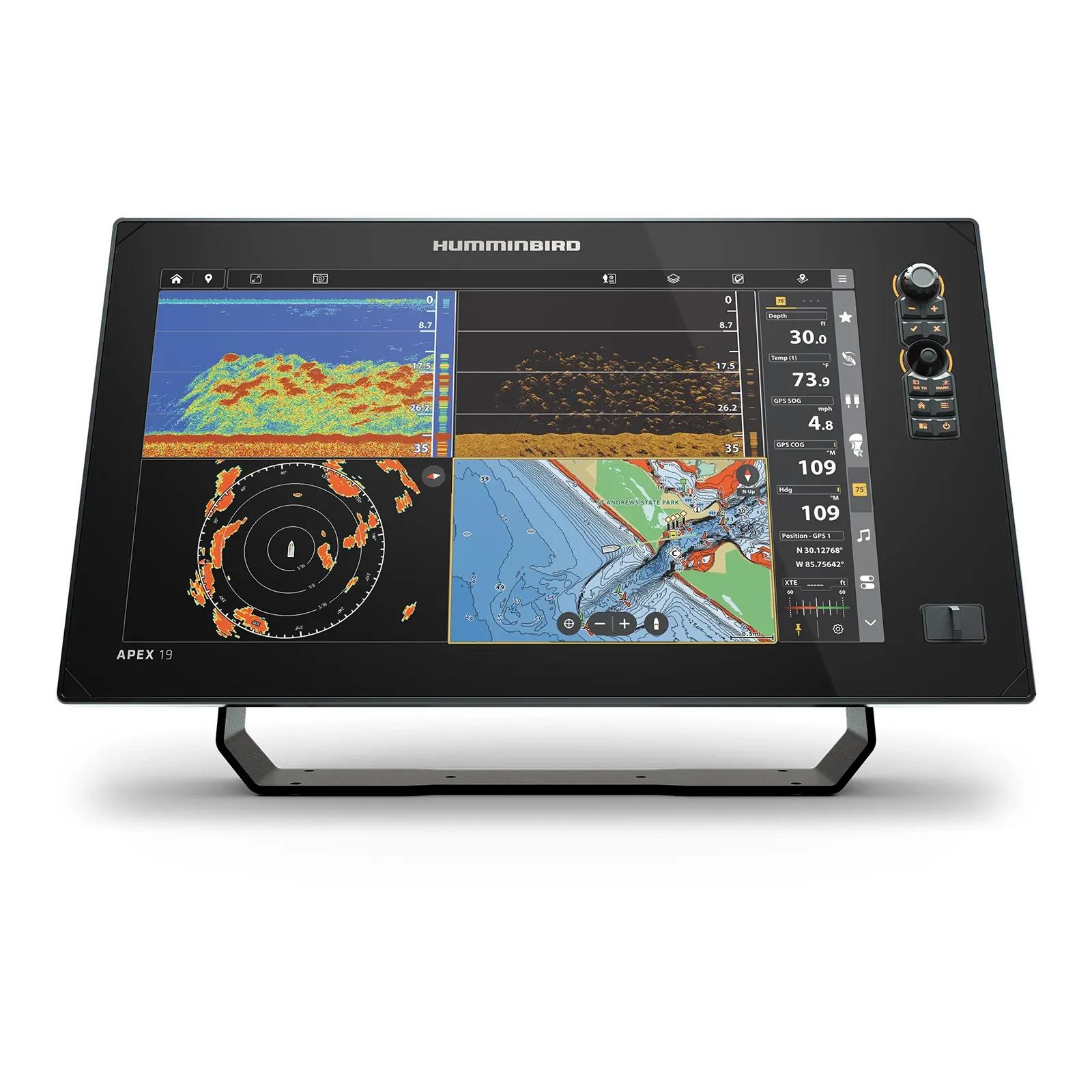 Echosonda Humminbird APEX 19 MSI+ CHARTPLOTTER — zdjęcie 6